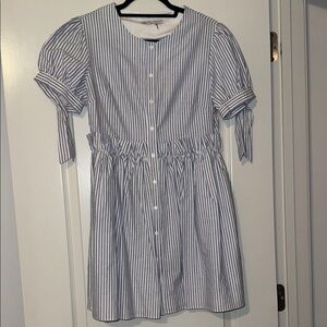 English Factory Ruffle Detail Dress